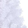 vidaXL K&uuml;nstlicher Weihnachtsbaum Wei&szlig; 180 cm PVC und Stahl