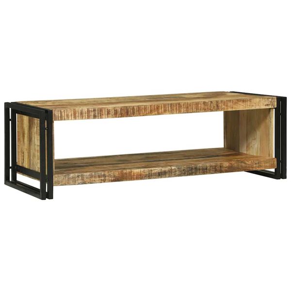 vidaXL Couchtisch Braun 120 x 50 x 38 cm Massivholz Mango