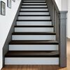 vidaXL Treppenstufen 2 Stk. Dunkelbraun 90x30x2 cm Massivholz Eiche