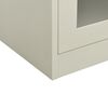 vidaXL B&uuml;roschrank Hellgrau 90x40x70 cm Stahl