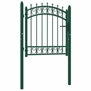 vidaXL Zauntore EMMEN 104 x 97 cm Abschlie&szlig;bar