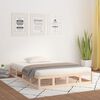 vidaXL Massivholzbett 135x190 cm