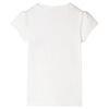 Kinder-T-Shirt Ecru 128
