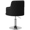 vidaXL Esszimmerstuhl Schwarz Stoff