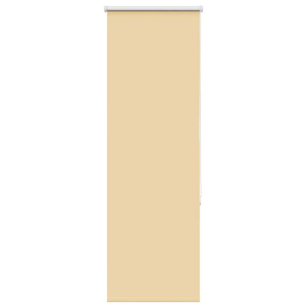 vidaXL Verdunkelungsrollo Beige 60x150cm Stoffbreite 55,7 cm Polyester
