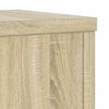 vidaXL Pflanzenst&auml;nder 2 Stk. Sonoma-Eiche 25x25x80 cm Holzwerkstoff