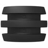 vidaXL Tischfu&szlig;ball Bumper 3 x 3 x 2 cm Stange 16 pcs Schwarz