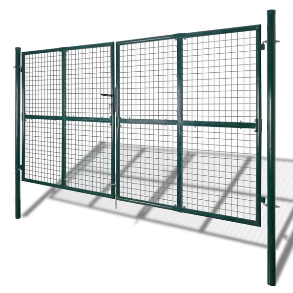 vidaXL Gartengitter f&uuml;r Tor Zaun T&uuml;r und Wand 300 x 200 cm