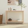 vidaXL Konsolentisch 110x40x80 cm Massivholz Kiefer