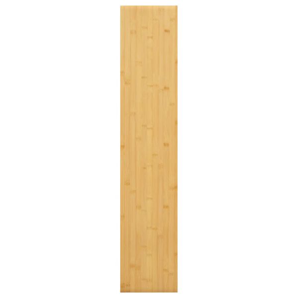 vidaXL Wandregal 100x20x1,5 cm Bambus