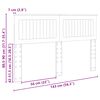 vidaXL Kopfteil Altholz 140 cm Holzwerkstoff