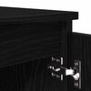 vidaXL TV-Schr&auml;nk Schwarz Eichen-Optik 104 x 35 x 50 cm Holzwerkstoff