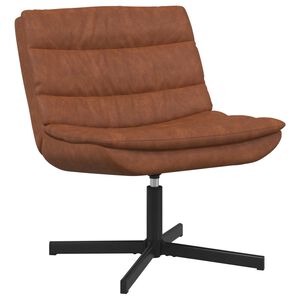 vidaXL Drehstuhl Braun 63 x 75 x 76 cm Antikes PU