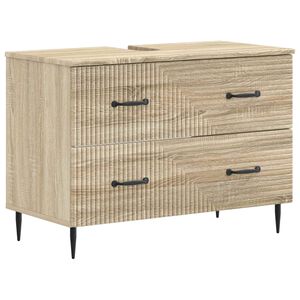 vidaXL Waschbeckenschrank HAARLEM Sonoma-Eiche 82 x 41 x 58,5 cm