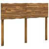 vidaXL Kopfteil mit Live Edge ROSTOCK Natur 150 cm Massivholz Akazie