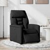 vidaXL Relaxsessel Elektrisch Schwarz Stoff