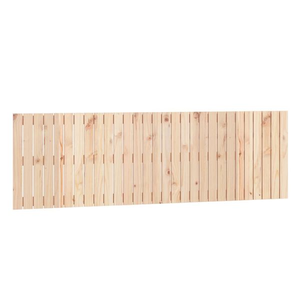 vidaXL Wand-Kopfteil 185x3x60 cm Massivholz Kiefer