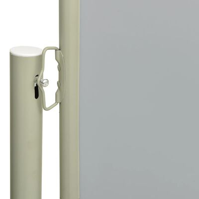 vidaXL Seitenmarkise Ausziehbar 160x300 cm Grau