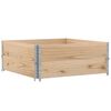 vidaXL Paletten-Aufsatzrahmen 2 Stk. 100x100 cm Massivholz Kiefer
