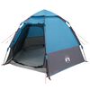 vidaXL Sofort Zelt mit Speicher Blau 280 x 280 x 160 cm Stahl