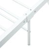vidaXL Bett Wei&szlig; Metall 90x200 cm