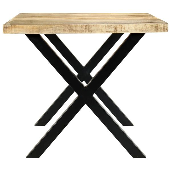 vidaXL Esstisch 180&times;90&times;76 cm Mango Massivholz