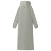 vidaXL Decken-Hoodie Grau L Fleece und Flanell