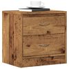 vidaXL Nachttisch Altholz-Optik 40x30x40 cm Holzwerkstoff