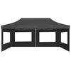 vidaXL Profi-Partyzelt Faltbar mit W&auml;nden Aluminium 6&times;3m Anthrazit