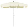 vidaXL Strandschirm Sandgelb 200x125 cm