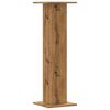 vidaXL Pflanzenst&auml;nder 2 Stk. Artisan-Eiche 30x30x95 cm Holzwerkstoff