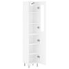 vidaXL Highboard Wei&szlig; 34,5x34x180 cm Holzwerkstoff