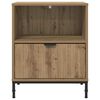 vidaXL Nachttische 2 pcs Artisan-Eiche 49 x 36 x 61 cm Holzwerkstoff
