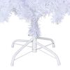 vidaXL K&uuml;nstlicher Weihnachtsbaum Wei&szlig; 180 cm PVC und Stahl