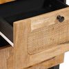 vidaXL Sideboard mit Schubladen Braun 40 x 33 x 75 cm Massivholz Mango