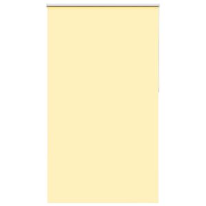vidaXL Verdunkelungsrollo Gelb 125x210cm Stoffbreite 121,6cm Polyester