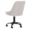 vidaXL Esszimmerst&uuml;hle 4 Stk. Drehbar Creme Stoff