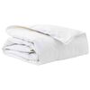 vidaXL Bettdecke Wei&szlig; 140 x 220 cm Feder