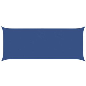 vidaXL Sonnensegel Blau 6 x 2,5 m 100 % Polyester Oxford