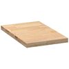 vidaXL K&uuml;chenarbeitsplatte 40x63,5x4 cm Massivholz Eiche Rechteckig