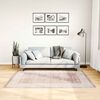 vidaXL Teppich Waschbar Beige 120x180 cm Rutschfest