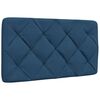 vidaXL Bettgestell ohne Matratze Blau 80x200 cm Stoff