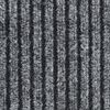 vidaXL Fußmatte Gestreift Grau 60x80 cm