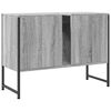 vidaXL Waschbeckenunterschrank Grau Sonoma 80x33x60 cm Holzwerkstoff