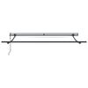 vidaXL Markise Automatisch mit LEDs Weinrot 300x250 cm