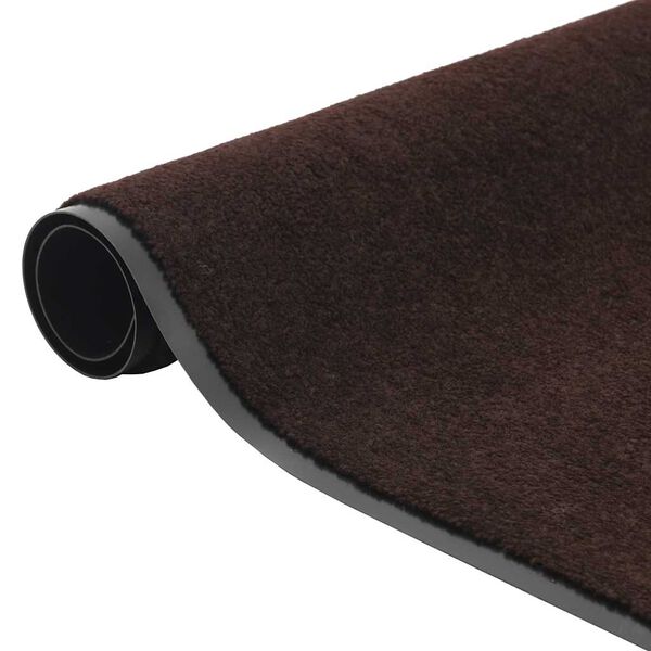 vidaXL Fu&szlig;matte Braun 60x150 cm