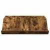 vidaXL Magazinregal Ger&auml;ucherte Eiche 90 x 53 x 28,5 cm Holzwerkstoff