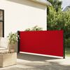 vidaXL Seitenmarkise Ausziehbar Rot 140x600 cm