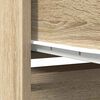 vidaXL Highboard Sonoma-Eiche 29,5x34x119,5 cm Holzwerkstoff