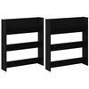 vidaXL Schuhschrank 2 Stk. 86 x 18 x 90 cm Holzwerkstoff